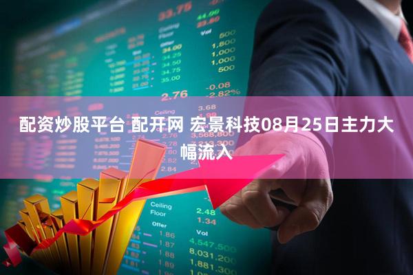配资炒股平台 配开网 宏景科技08月25日主力大幅流入