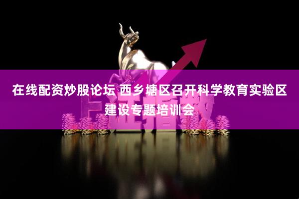 在线配资炒股论坛 西乡塘区召开科学教育实验区建设专题培训会